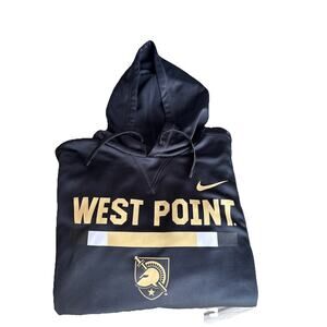 Nike Dri-Fit Army Black Knights West Point Football Hoodie Mens Large